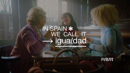 'In Spain we call it igualdad': El ministerio se inspira en Rigoberta Bandini para el 8M