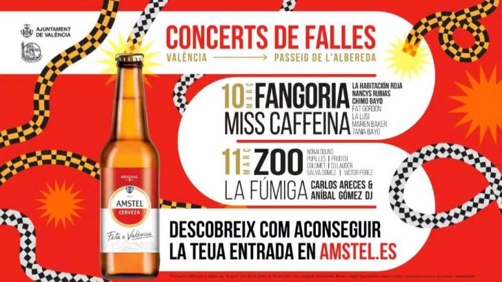 Las Fallas se presentan con 16 horas de música en directo
