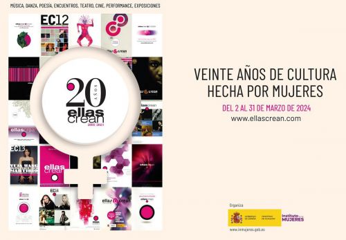 8-M: Igualdad presenta la 20 edición del festival Ellas Crean
