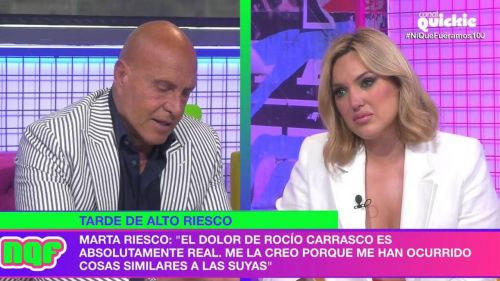 El nuevo 'Sálvame' consigue lo imposible: Marta Riesco pide perdón a Rocío Carrasco en 'Ni que fuéramos shhh'