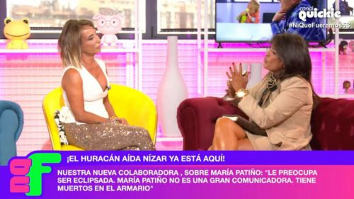 La colaboradora de 'Ni que fuéramos shhh' Aída Nízar denuncia a Íñigo Errejón