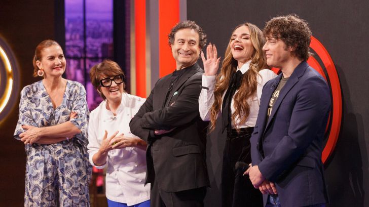 Melody visita 'MasterChef' para apoyar el proyecto solidario de Carlos Maldonado