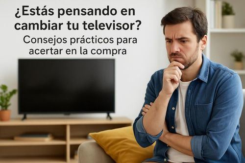 ¿Estás pensando en cambiar tu televisor? Consejos prácticos para acertar en la compra