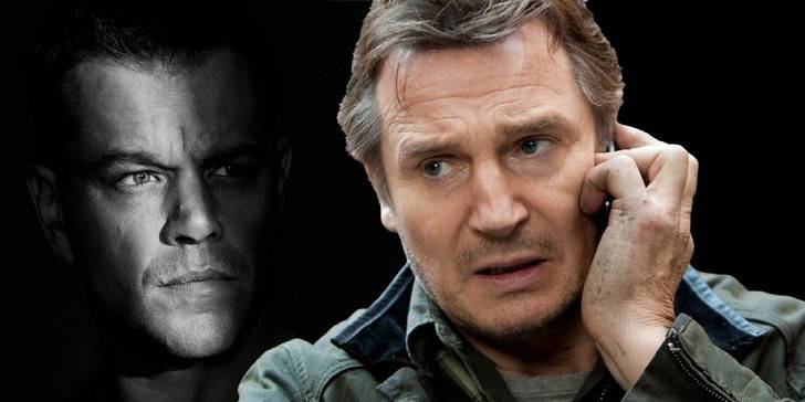 Matt Damon y Liam Neeson se meten a pilotos