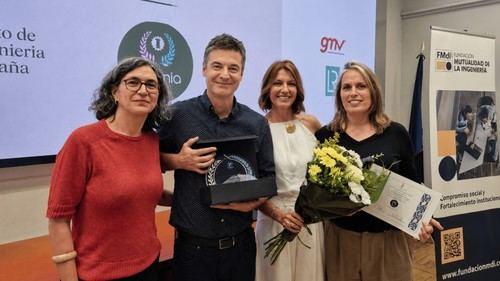 El programa 'Aquí hay trabajo' recibe un premio por su labor en la ingeniería