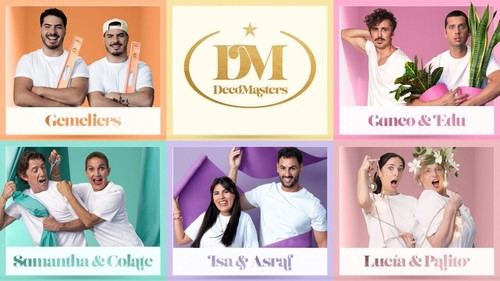 RTVE presenta a las primeras parejas de celebrities en 'DecoMasters'