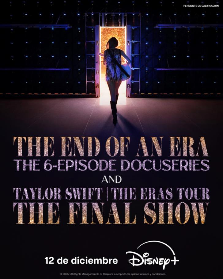 Taylor Swift regresa a Disney+ el 12 de diciembre con dos estrenos exclusivos
