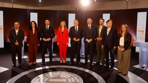 RTVE destaca en Aragón con un 18,1% de audiencia en el debate electoral a ocho