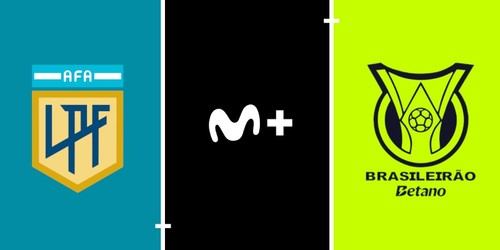 Fútbol sudamericano ahora en Movistar Plus: Liga Argentina y Brasileirao