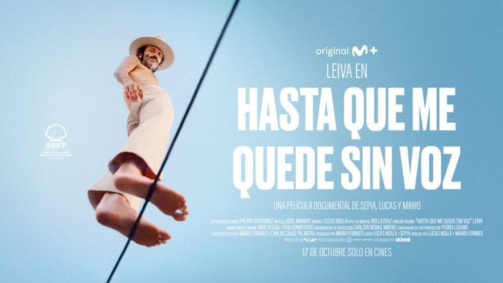 Leiva lanza videoclip de su nueva canción para documental, estreno en cines el 17 de octubre