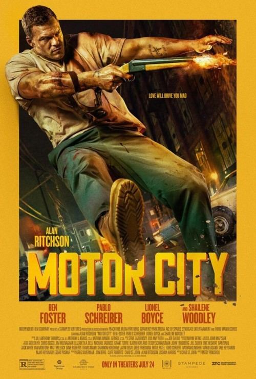 Estreno del thriller "Motor City", un viaje de venganza en el Detroit de los 70