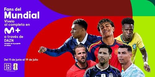 Disfruta la Copa Mundial 2026 en Movistar Plus con DAZN