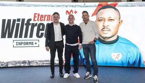 Movistar Plus+ rinde homenaje a Wilfred, ícono del Rayo Vallecano