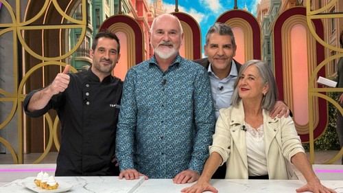 Joseba Arguiñano sorprende a los concursantes de 'Top Chef: Dulces y Famosos'