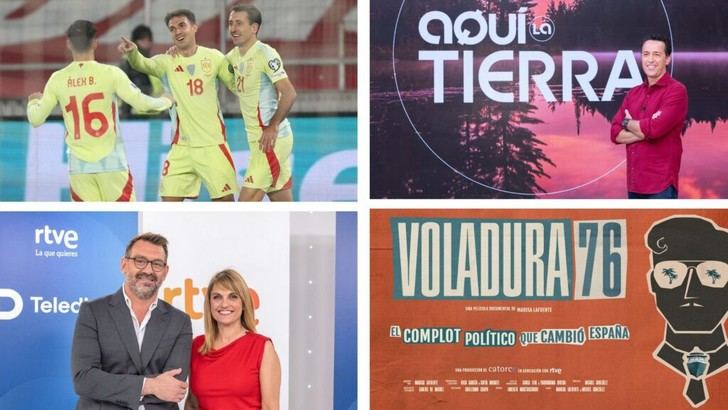 La 1 se impone el sábado con la Selección Española y más de 2,7 millones de espectadores