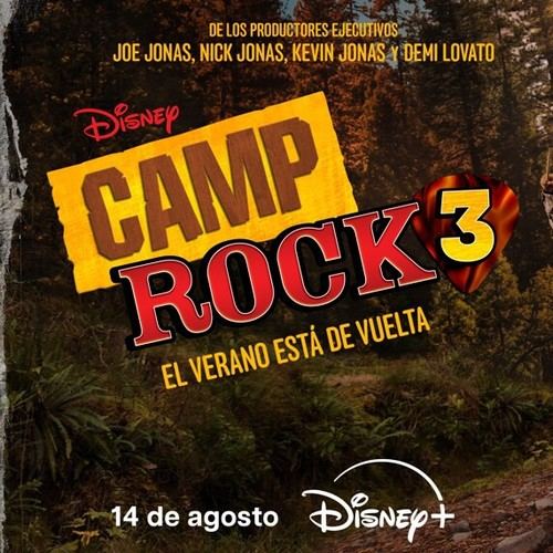 Camp Rock 3 se estrena el 13 de agosto en Disney Channel y al día siguiente en Disney+