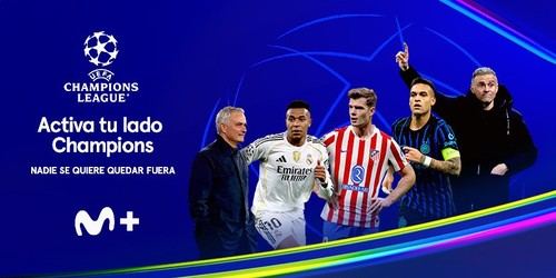 Movistar Plus+ transmitirá los partidos decisivos de Real Madrid y Atlético en Champions League