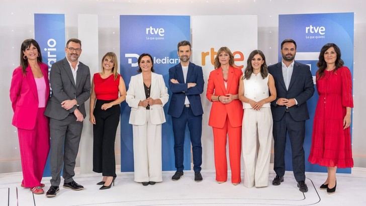 RTVE amplía su equipo de presentadores para los Telediarios 2025/2026