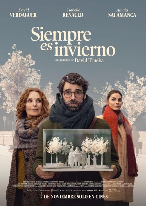 David Trueba presenta "Siempre es invierno", una tragicomedia sobre el amor y la crisis personal