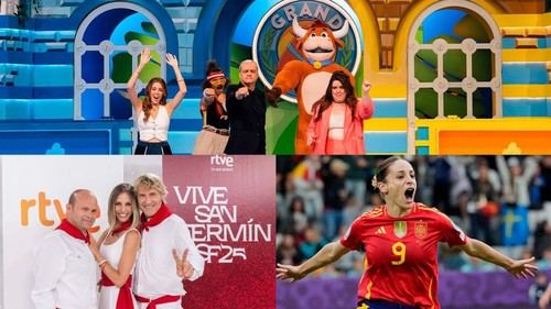 La 1 brilla con audiencias récord en Sanfermines, Eurocopa y Grand Prix